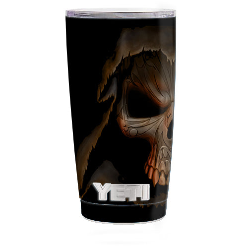  Grim Reaper In Shadows Yeti 20oz Rambler Tumbler Skin