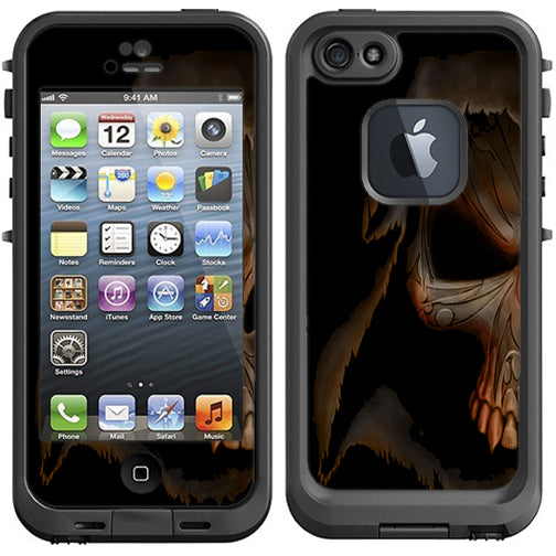  Grim Reaper In Shadows Lifeproof Fre iPhone 5 Skin