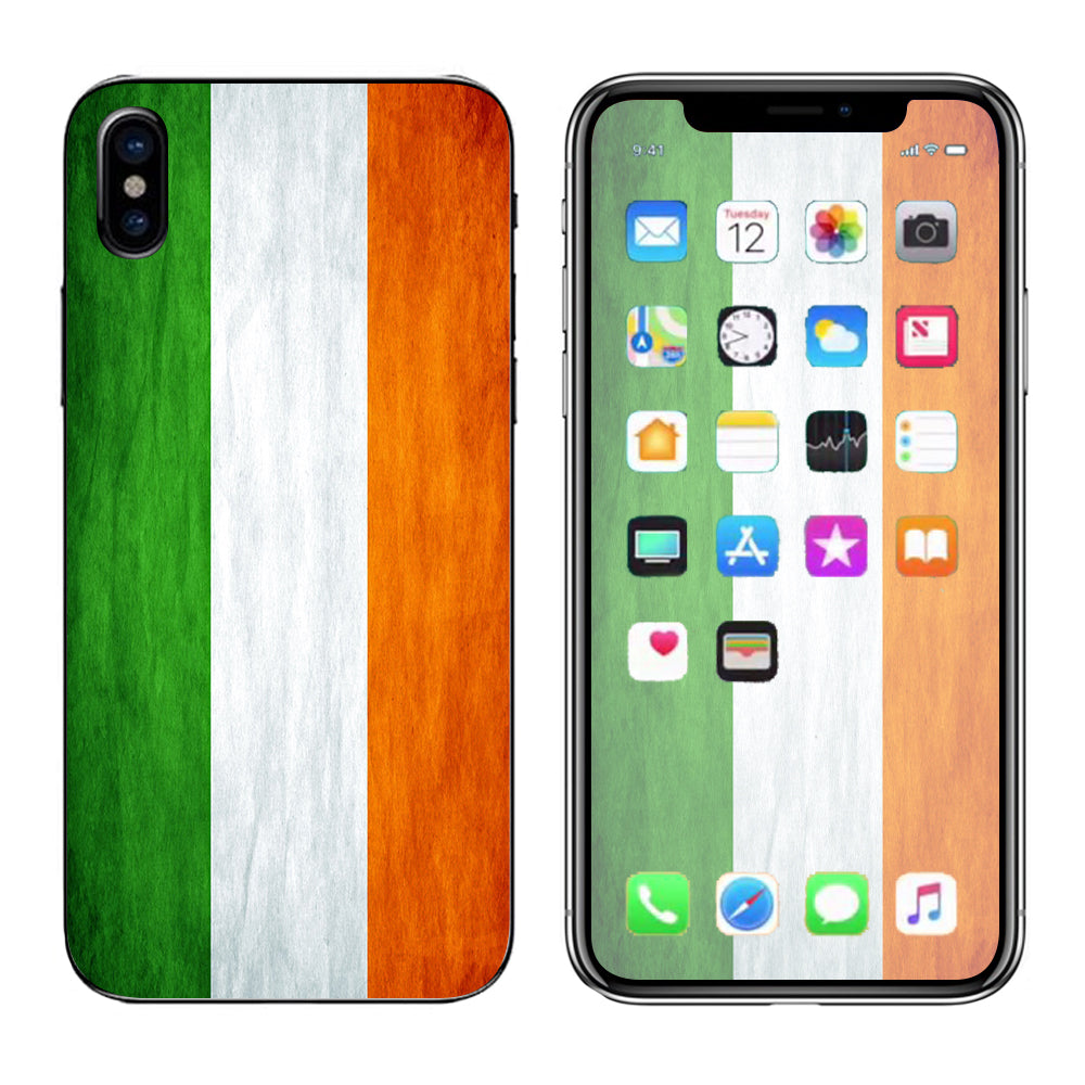  Irish Pride Apple iPhone X Skin