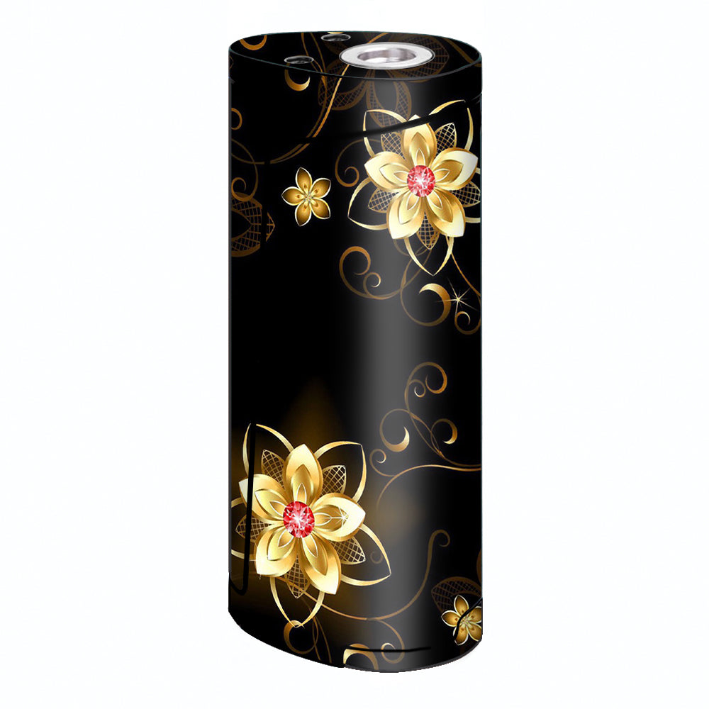  Glowing Flowers Abstract Smok Priv V8 60w Skin