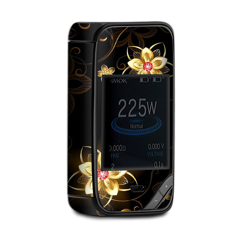  Glowing Flowers Abstract X-Priv Smok Skin