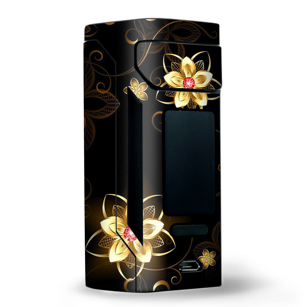  Glowing Flowers Abstract Wismec RX2 20700 Skin