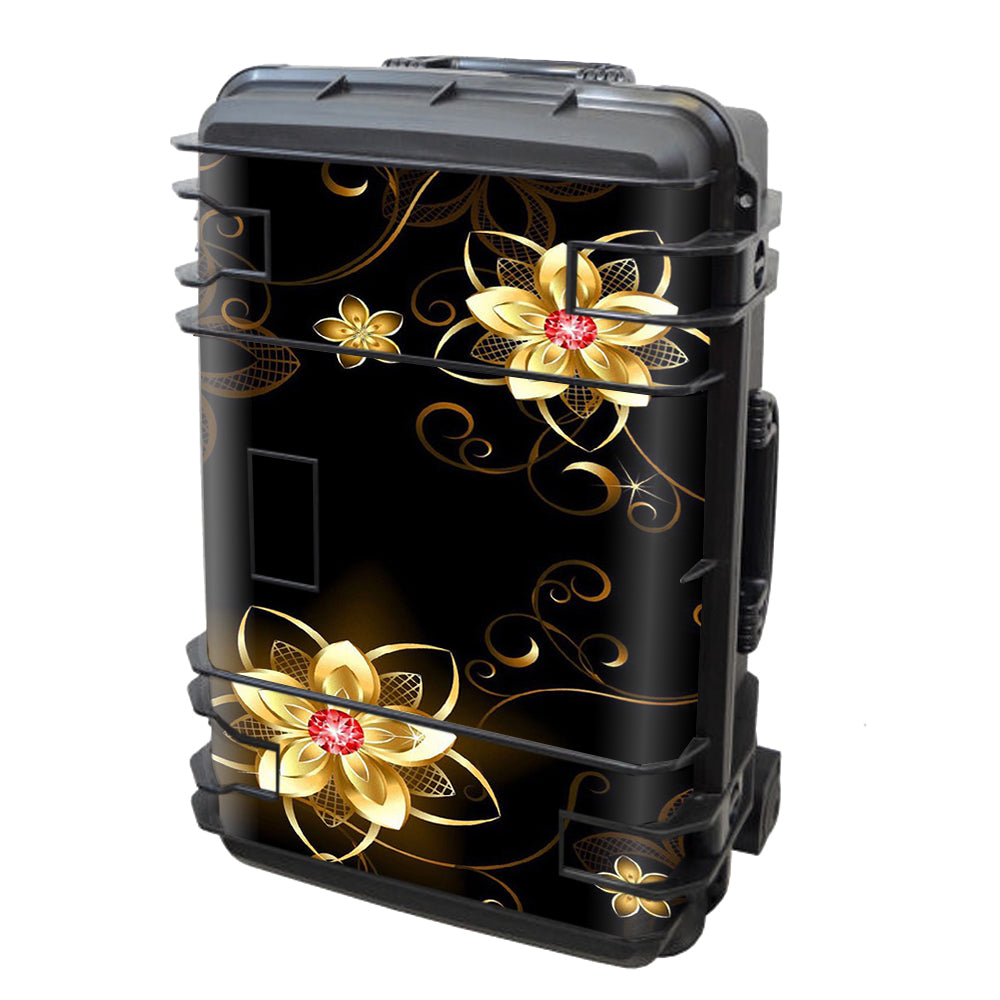  Glowing Flowers Abstract Seahorse Case Se-920 Skin