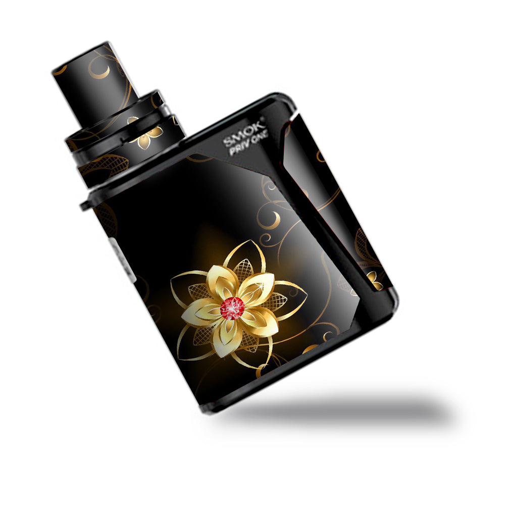  Glowing Flowers Abstract Smok Priv One Skin