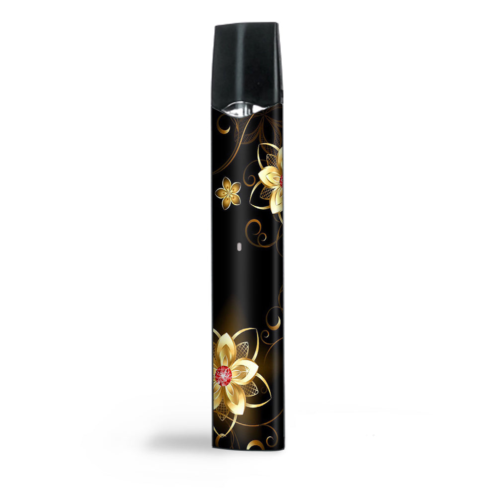  Glowing Flowers Abstract Smok Infinix Ultra Portable Skin