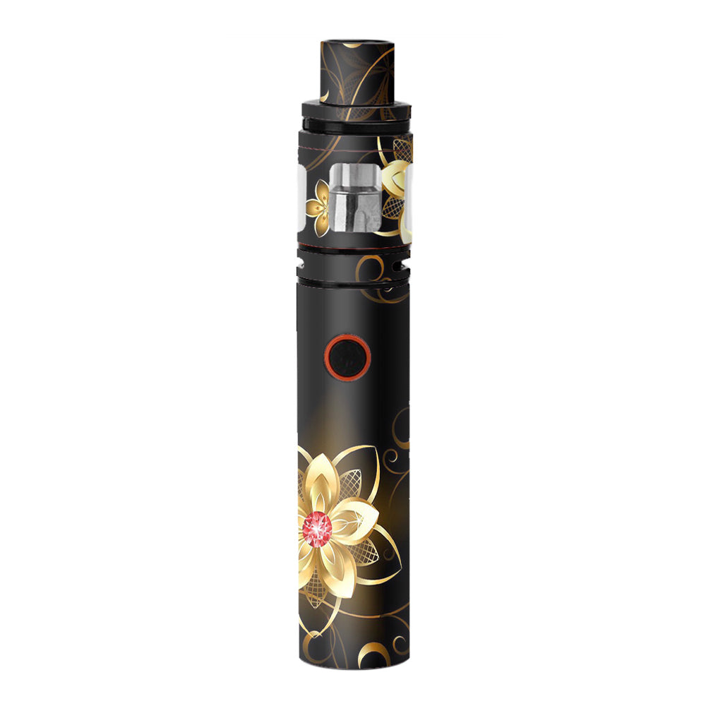  Glowing Flowers Abstract Smok Stick V8 Skin