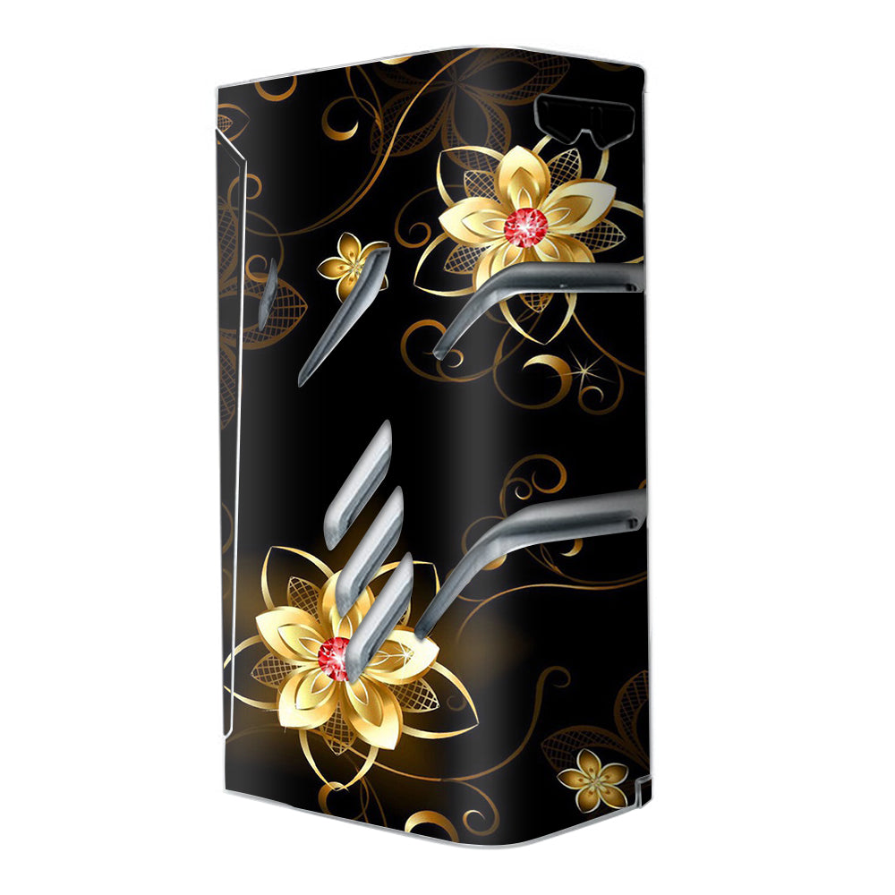  Glowing Flowers Abstract Smok T-Priv Skin