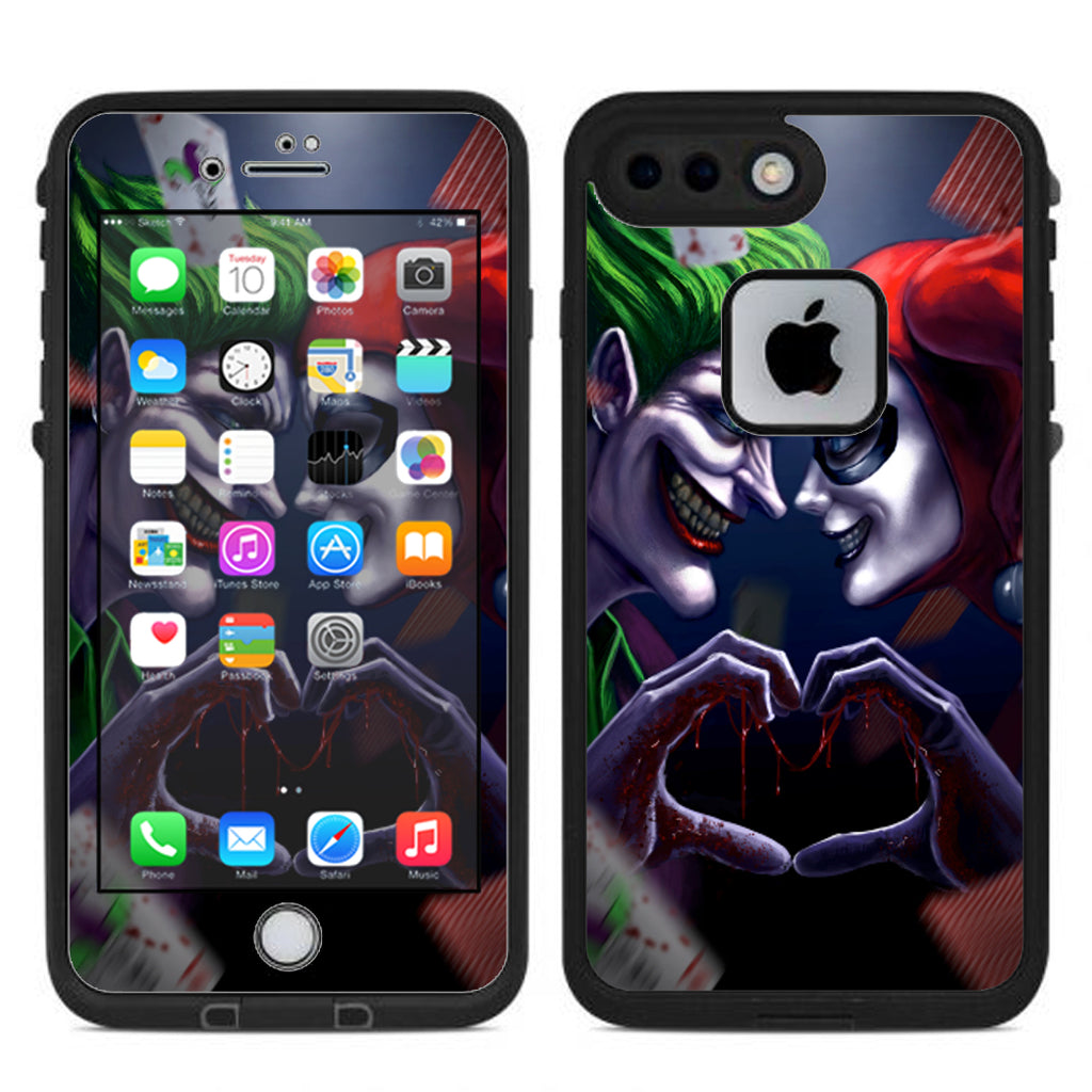  Harleyquin And Joke Love Lifeproof Fre iPhone 7 Plus or iPhone 8 Plus Skin