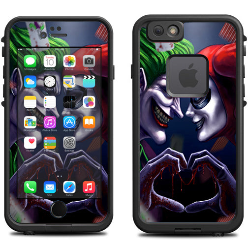  Harleyquin And Joke Love Lifeproof Fre iPhone 6 Skin