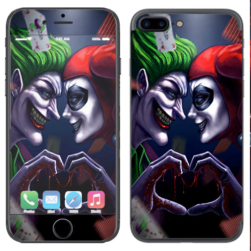  Harleyquin And Joke Love Apple  iPhone 7+ Plus / iPhone 8+ Plus Skin