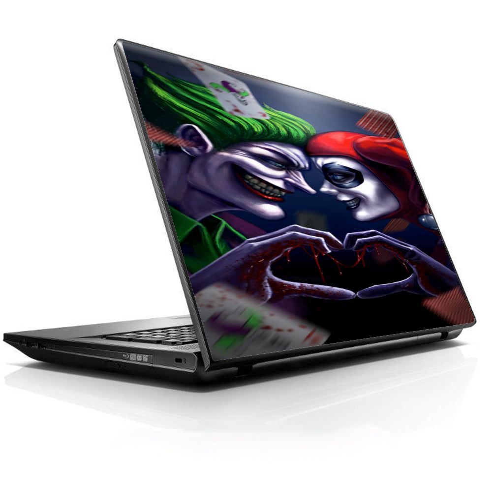 Harleyquin And Joke Love Universal 13 to 16 inch wide laptop Skin