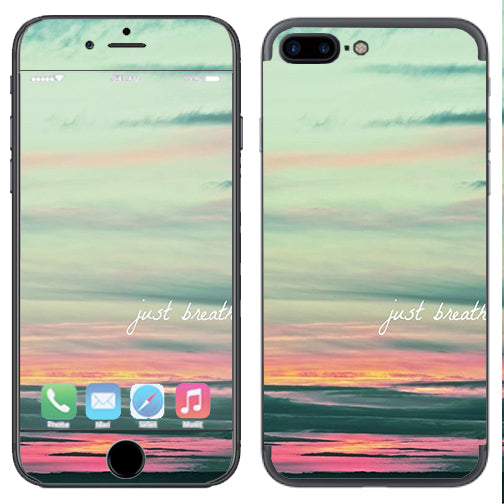  Just Breathe Sunset Scene Apple  iPhone 7+ Plus / iPhone 8+ Plus Skin