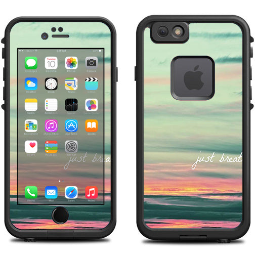  Just Breathe Sunset Scene Lifeproof Fre iPhone 6 Skin