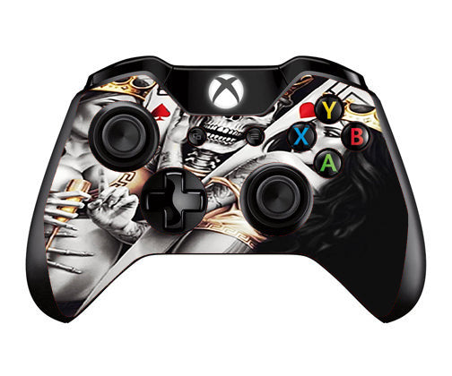  King And Queens Cards Microsoft Xbox One Controller Skin