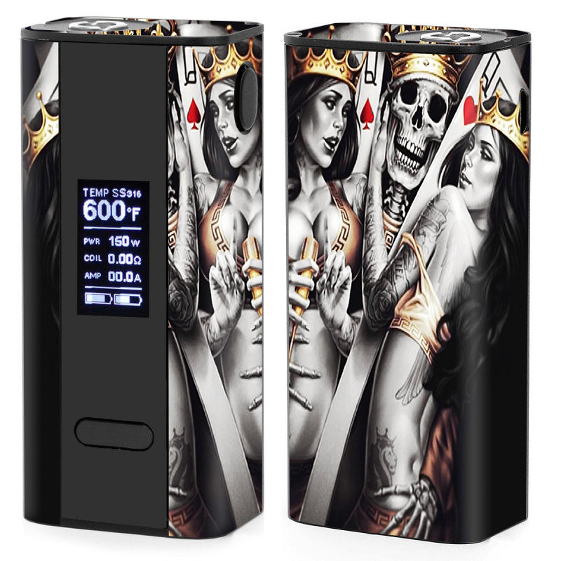  King And Queens Cards Joyetech Cuboid Skin