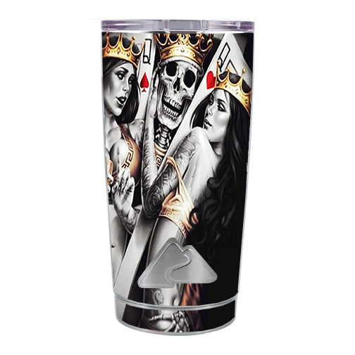  King And Queens Cards Ozark Trail 20oz Tumbler Skin