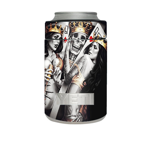  King And Queens Cards Yeti Rambler Colster Skin