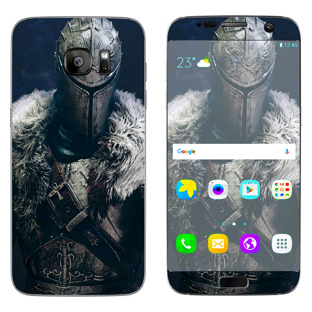  Armored Knight Samsung Galaxy S7 Edge Skin