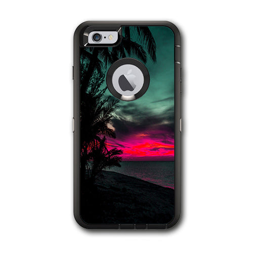  Ocean Sunset Pink Sky Otterbox Defender iPhone 6 PLUS Skin