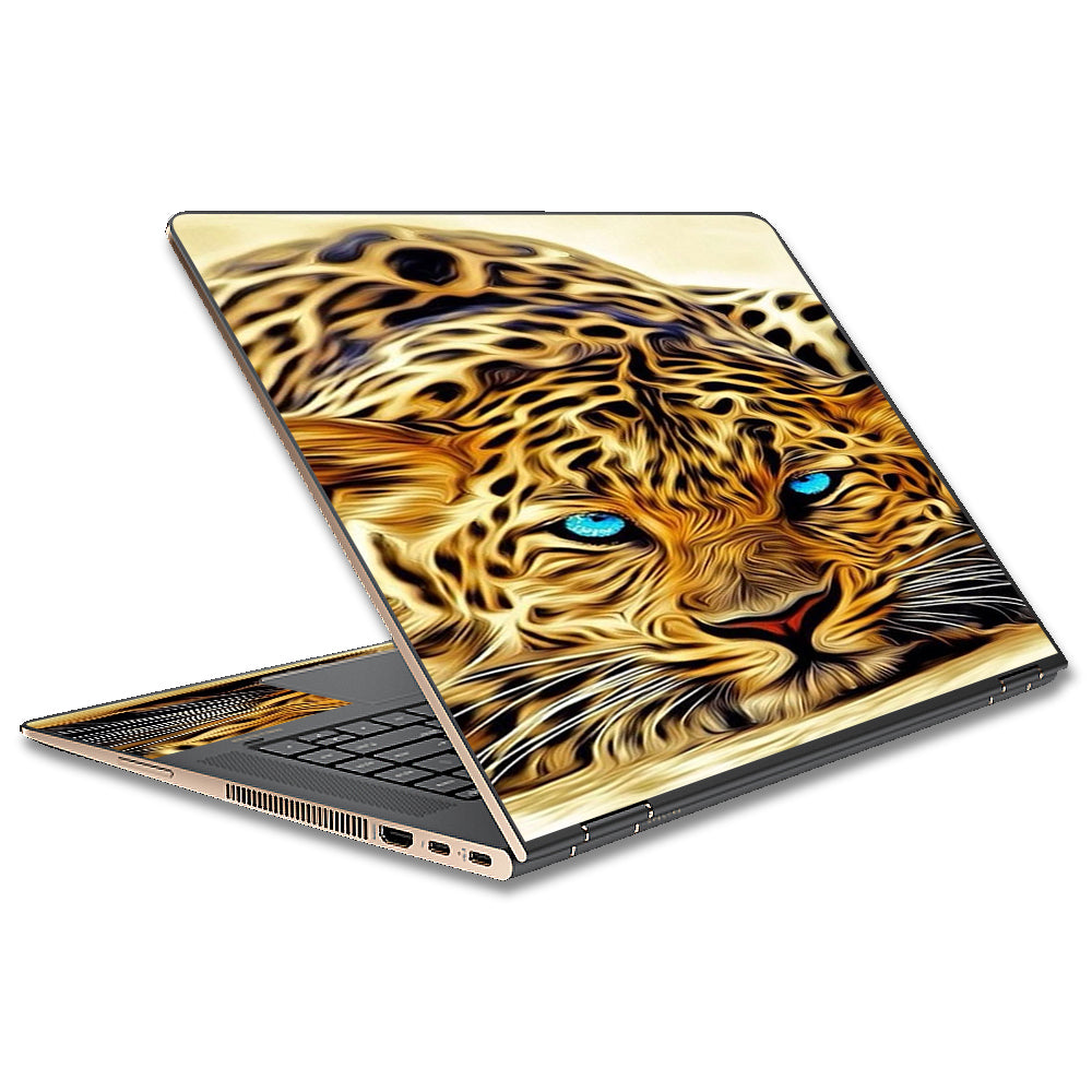  Leopard With Blue Eyes HP Spectre x360 15t Skin