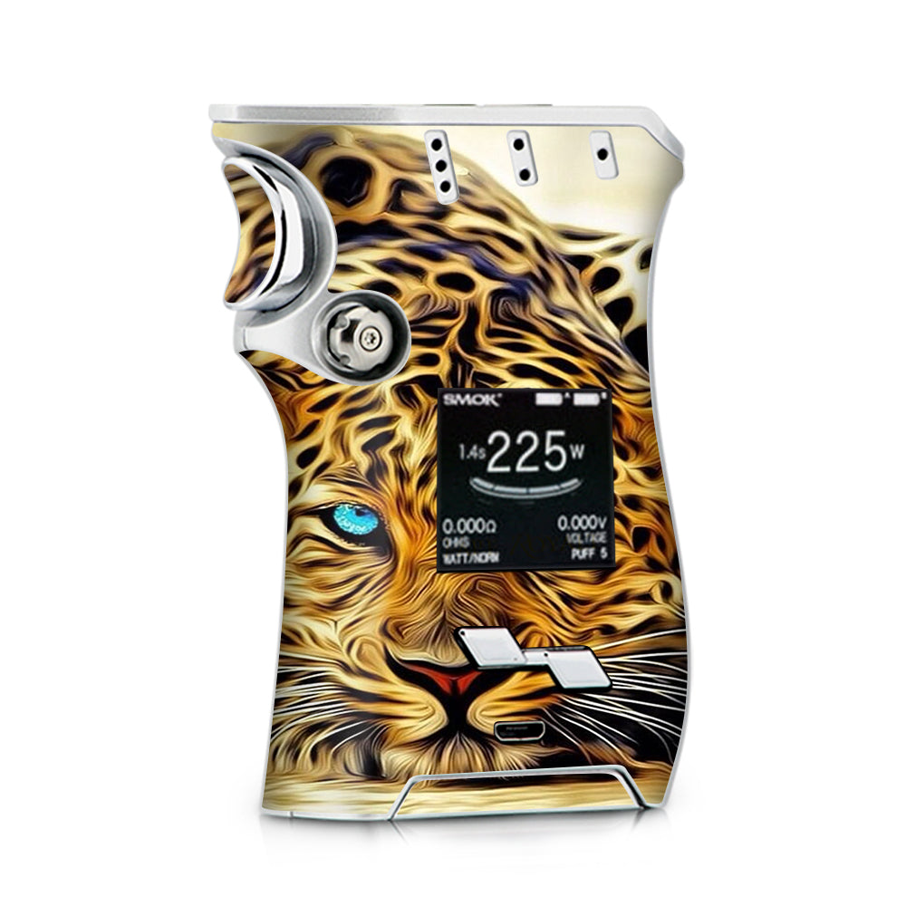  Leopard With Blue Eyes Smok Mag kit Skin