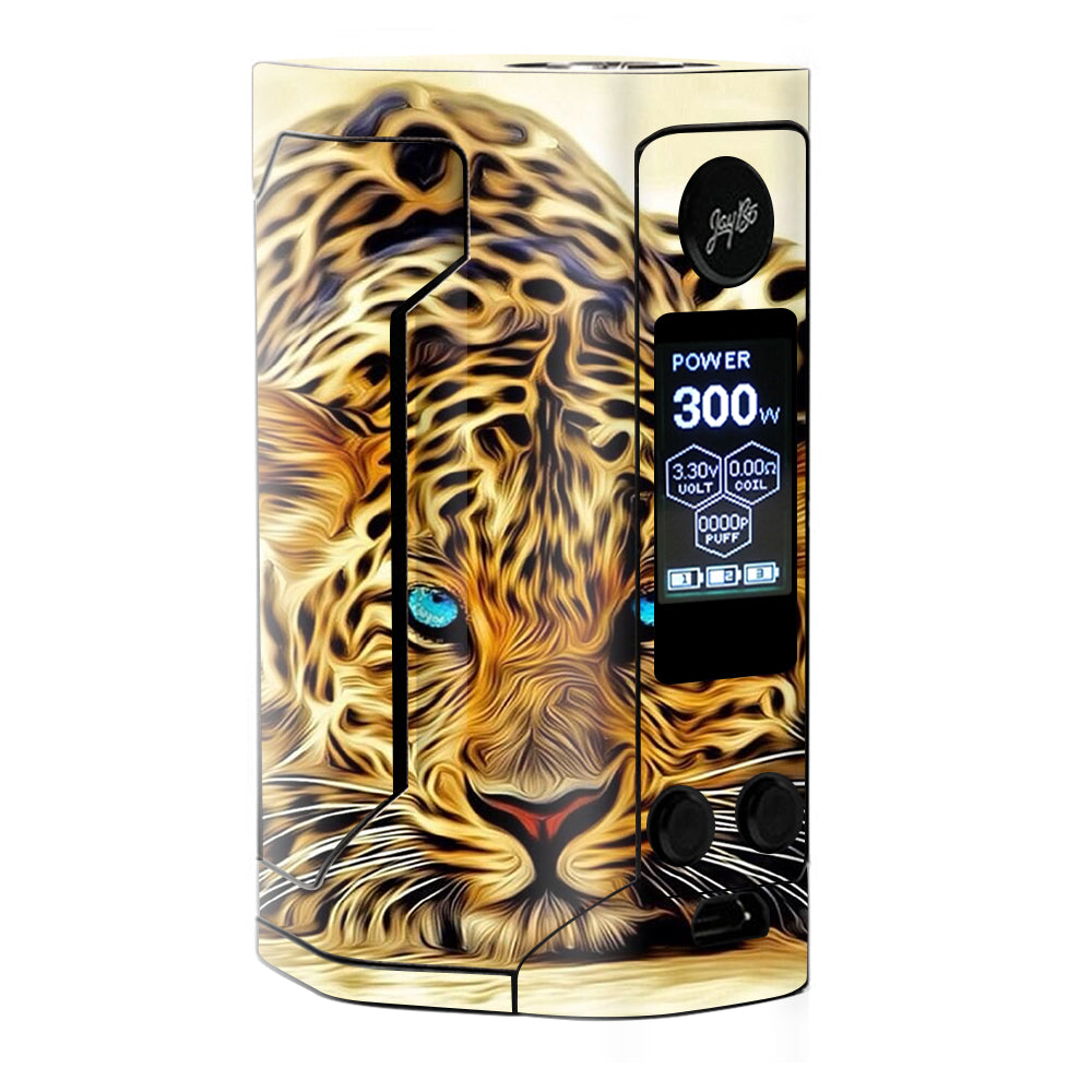  Leopard With Blue Eyes Wismec RX Gen 3 Skin