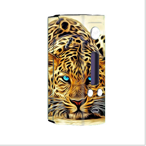  Leopard With Blue Eyes Wismec Reuleaux RX200 Skin