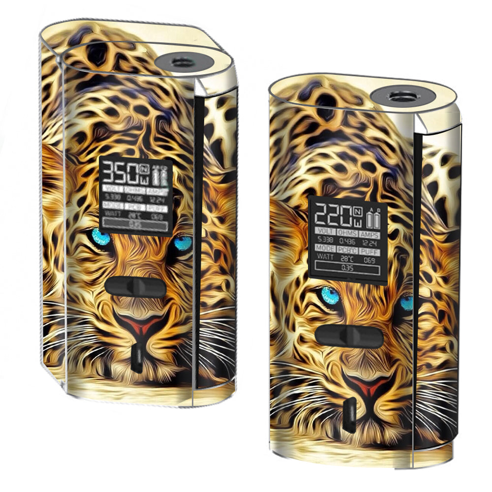  Leopard With Blue Eyes Smok GX2/4 350w Skin