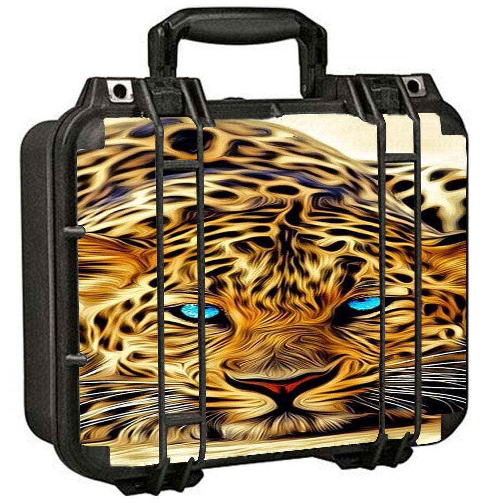  Leopard With Blue Eyes Pelican Case 1400 Skin