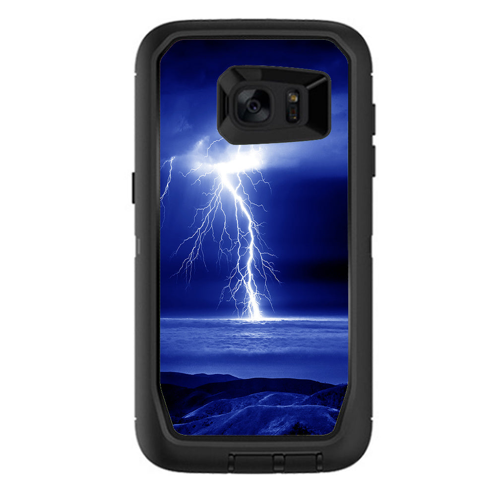  Lightning On The Ocean Otterbox Defender Samsung Galaxy S7 Edge Skin