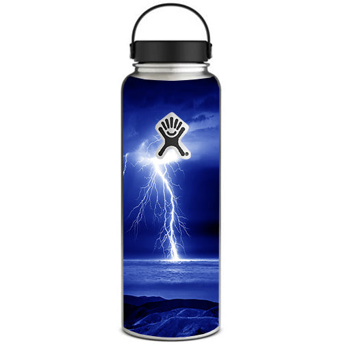 Lightning On The Ocean Hydroflask 40oz Wide Mouth Skin
