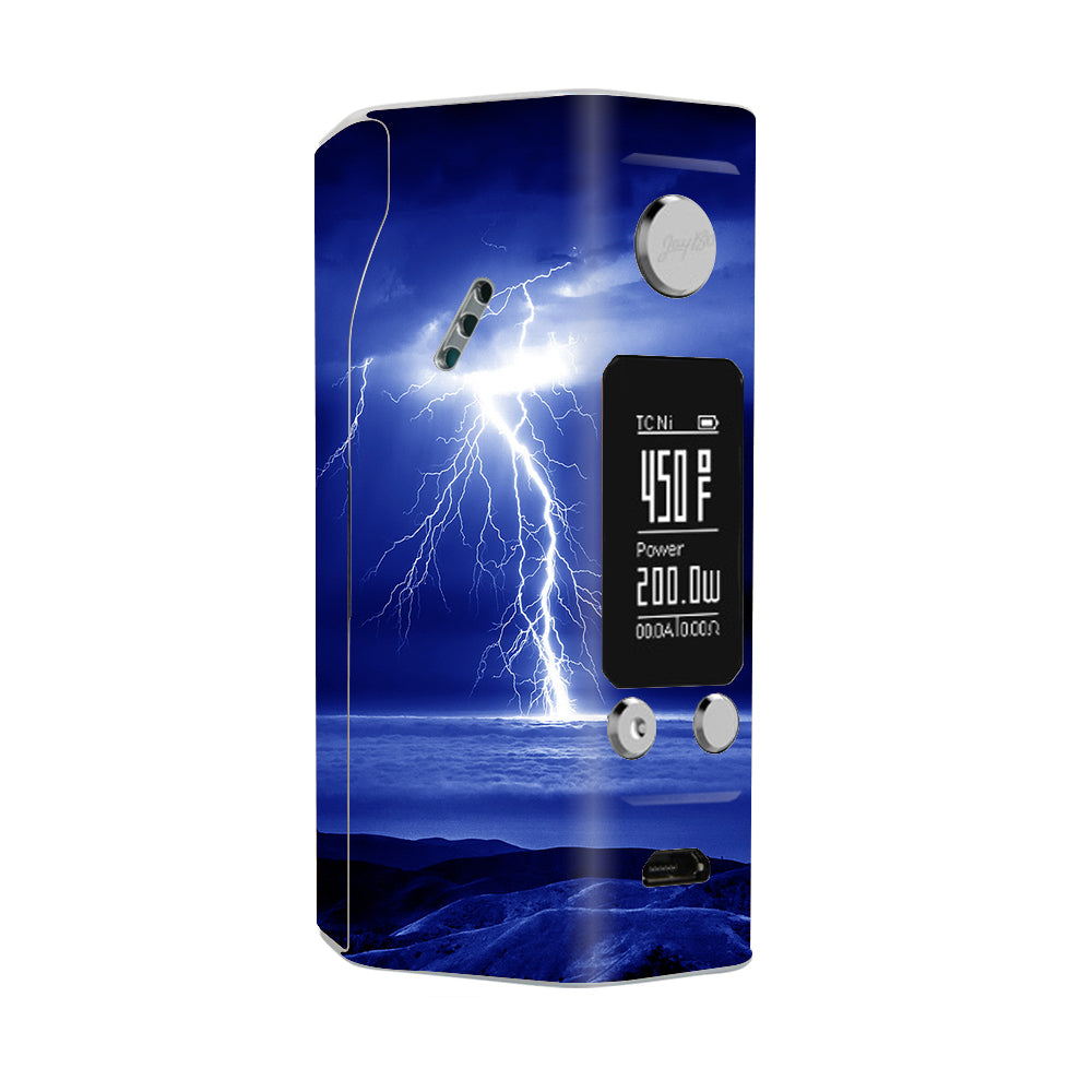  Lightning On The Ocean Wismec Reuleaux RX200S Skin