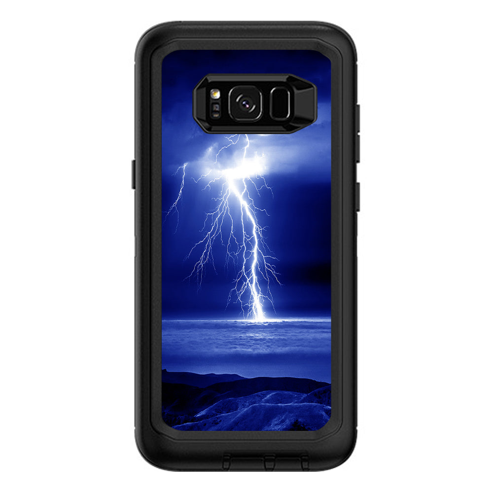  Lightning On The Ocean Otterbox Defender Samsung Galaxy S8 Plus Skin