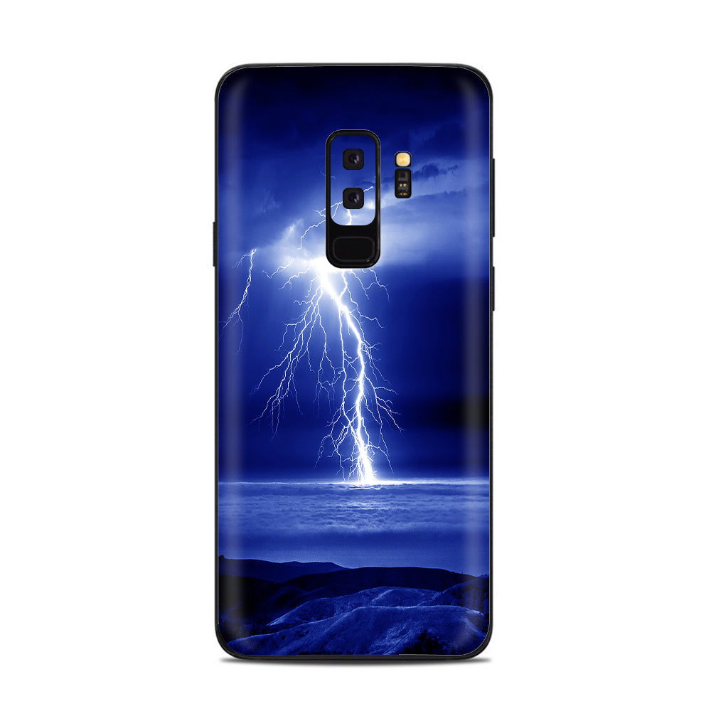  Lightning On The Ocean Samsung Galaxy S9 Plus Skin