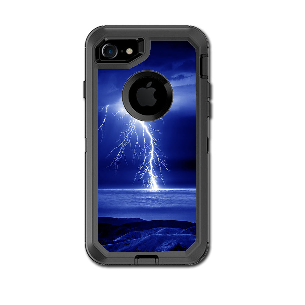  Lightning On The Ocean Otterbox Defender iPhone 7 or iPhone 8 Skin