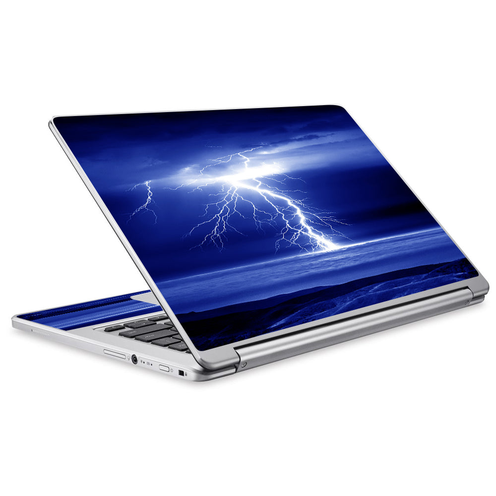  Lightning On The Ocean Acer Chromebook R13 Skin