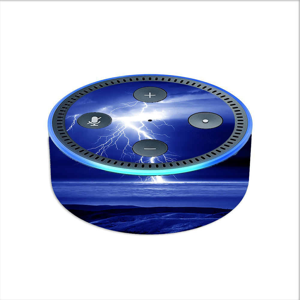  Lightning On The Ocean Amazon Echo Dot 2nd Gen Skin