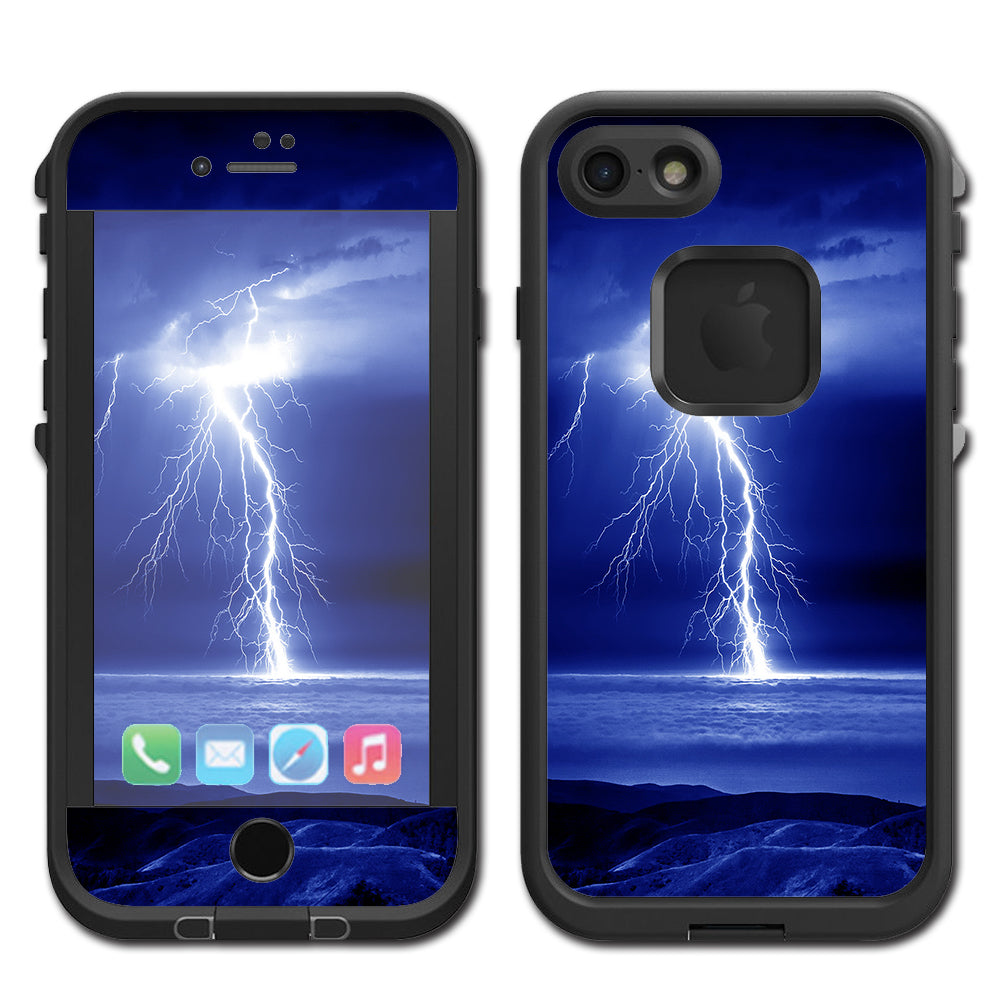  Lightning On The Ocean Lifeproof Fre iPhone 7 or iPhone 8 Skin
