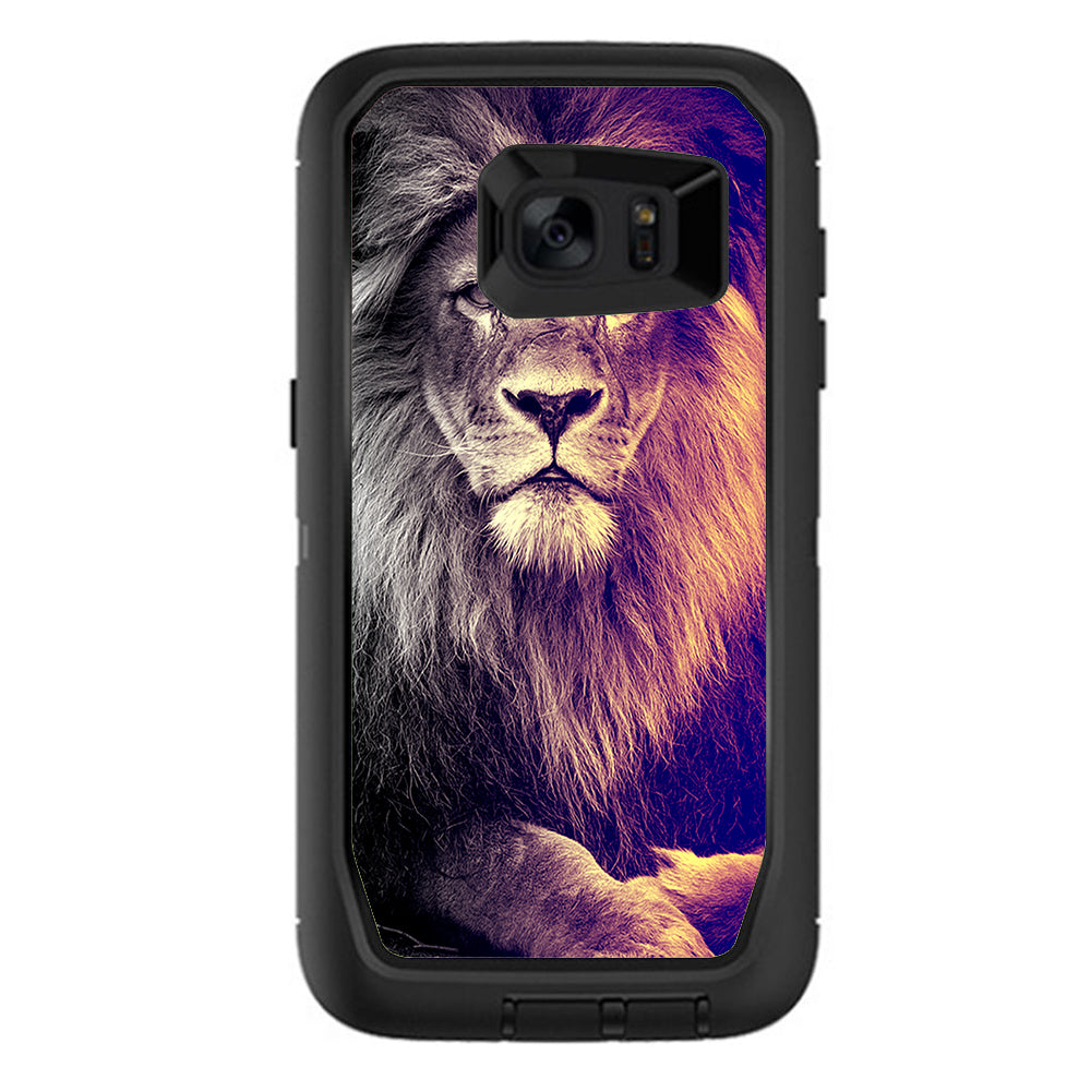  Proud Lion, King Of The Pride Otterbox Defender Samsung Galaxy S7 Edge Skin