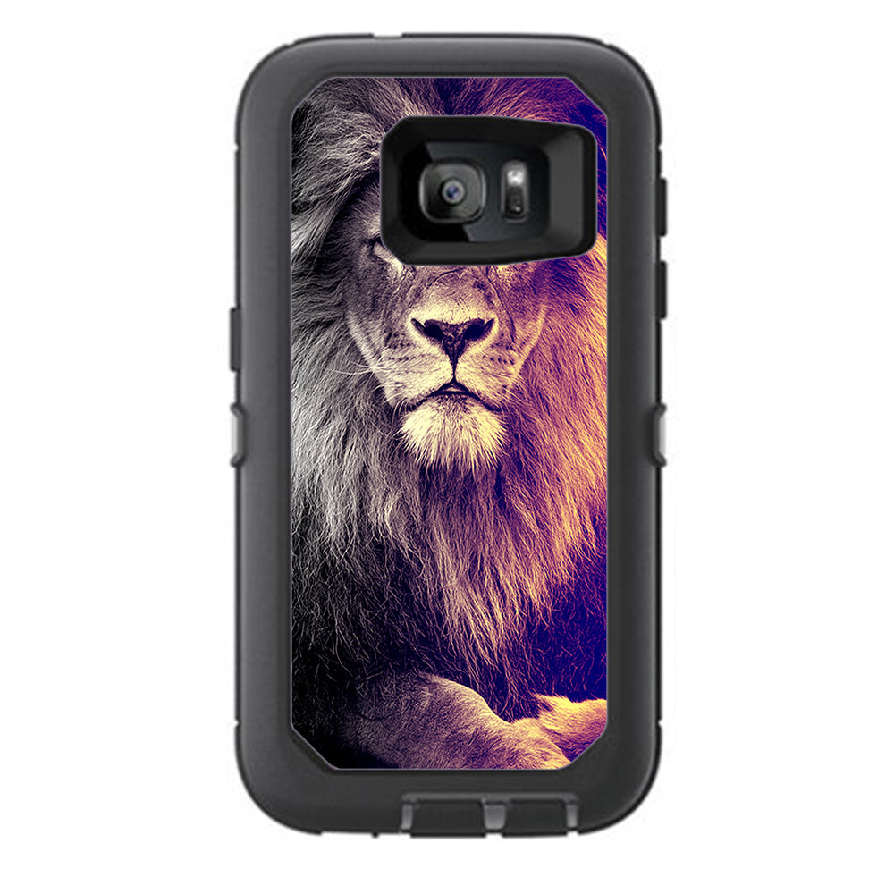  Proud Lion, King Of The Pride Otterbox Defender Samsung Galaxy S7 Skin