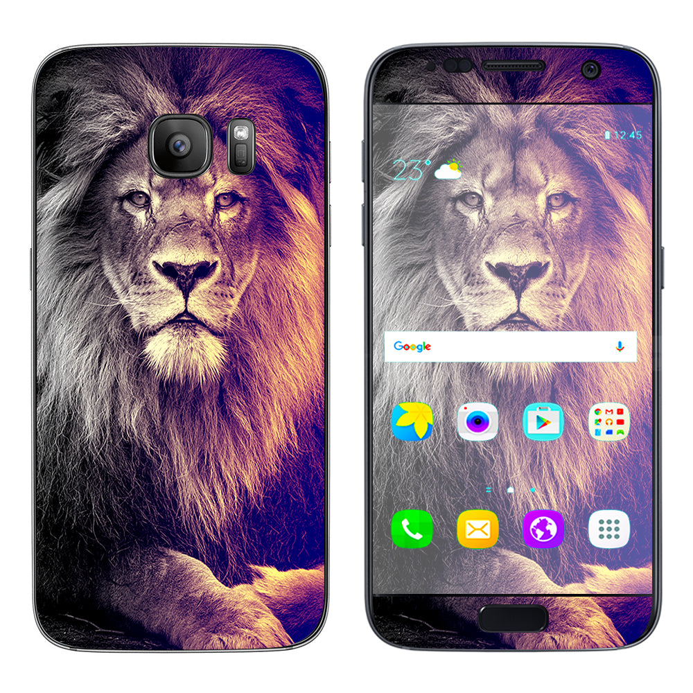  Proud Lion, King Of The Pride Samsung Galaxy S7 Skin