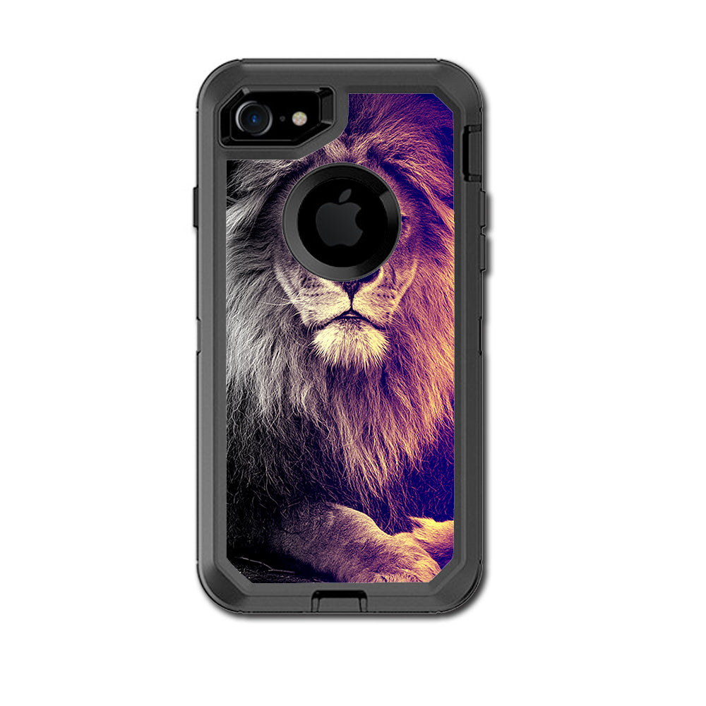  Proud Lion, King Of The Pride Otterbox Defender iPhone 7 or iPhone 8 Skin