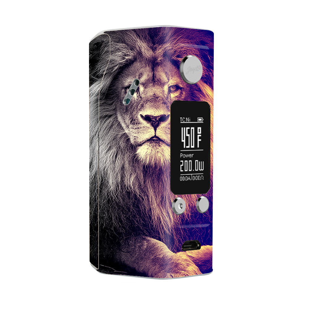  Proud Lion, King Of The Pride Wismec Reuleaux RX200S Skin