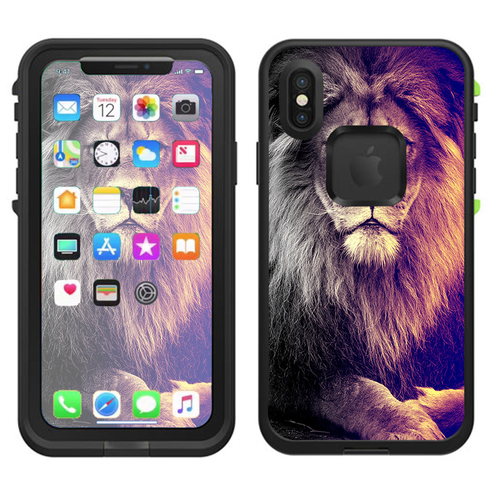  Proud Lion, King Of The Pride Lifeproof Fre Case iPhone X Skin