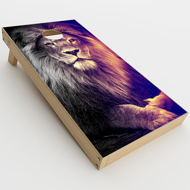  Proud Lion, King Of The Pride Cornhole Game Boards  Skin