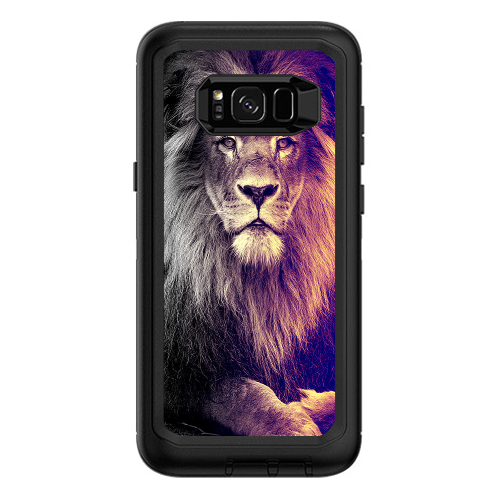  Proud Lion, King Of The Pride Otterbox Defender Samsung Galaxy S8 Plus Skin