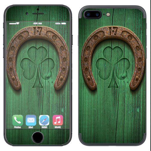  Lucky Horseshoe, Irish Apple  iPhone 7+ Plus / iPhone 8+ Plus Skin