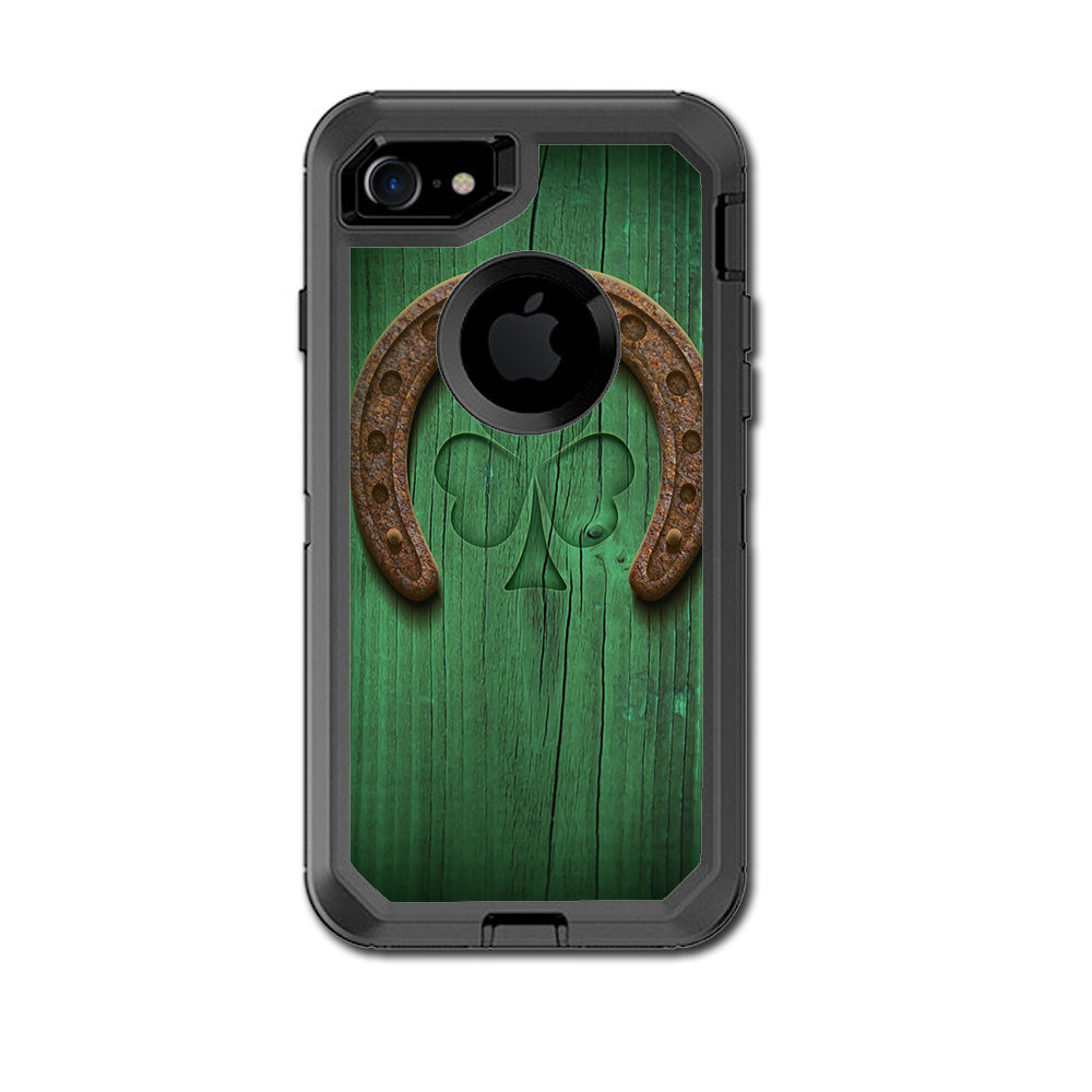  Lucky Horseshoe, Irish Otterbox Defender iPhone 7 or iPhone 8 Skin