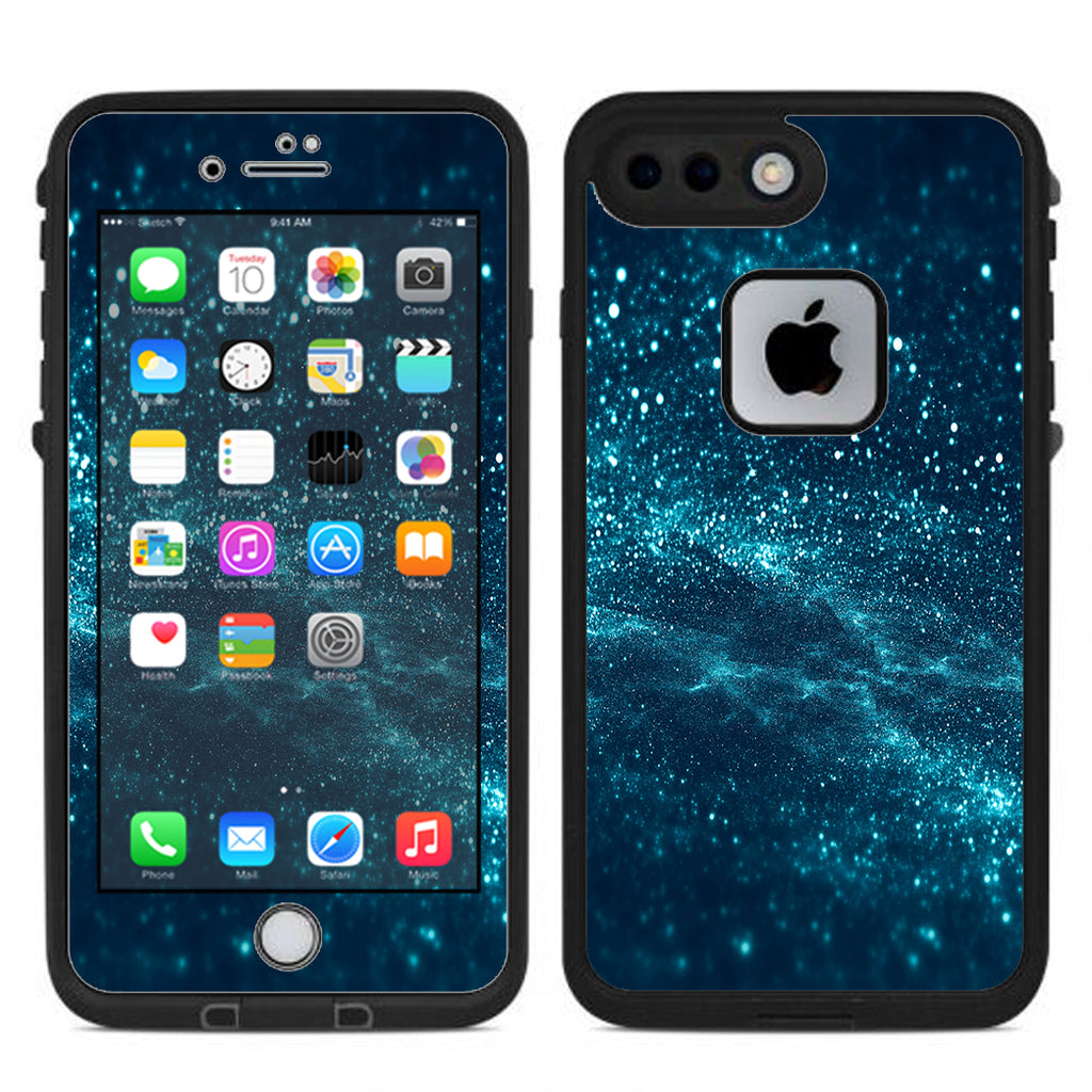  Blue Nebula Meteor Shower Lifeproof Fre iPhone 7 Plus or iPhone 8 Plus Skin