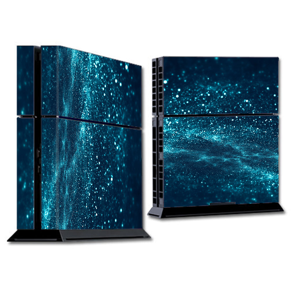  Blue Nebula Meteor Shower Sony Playstation PS4 Skin